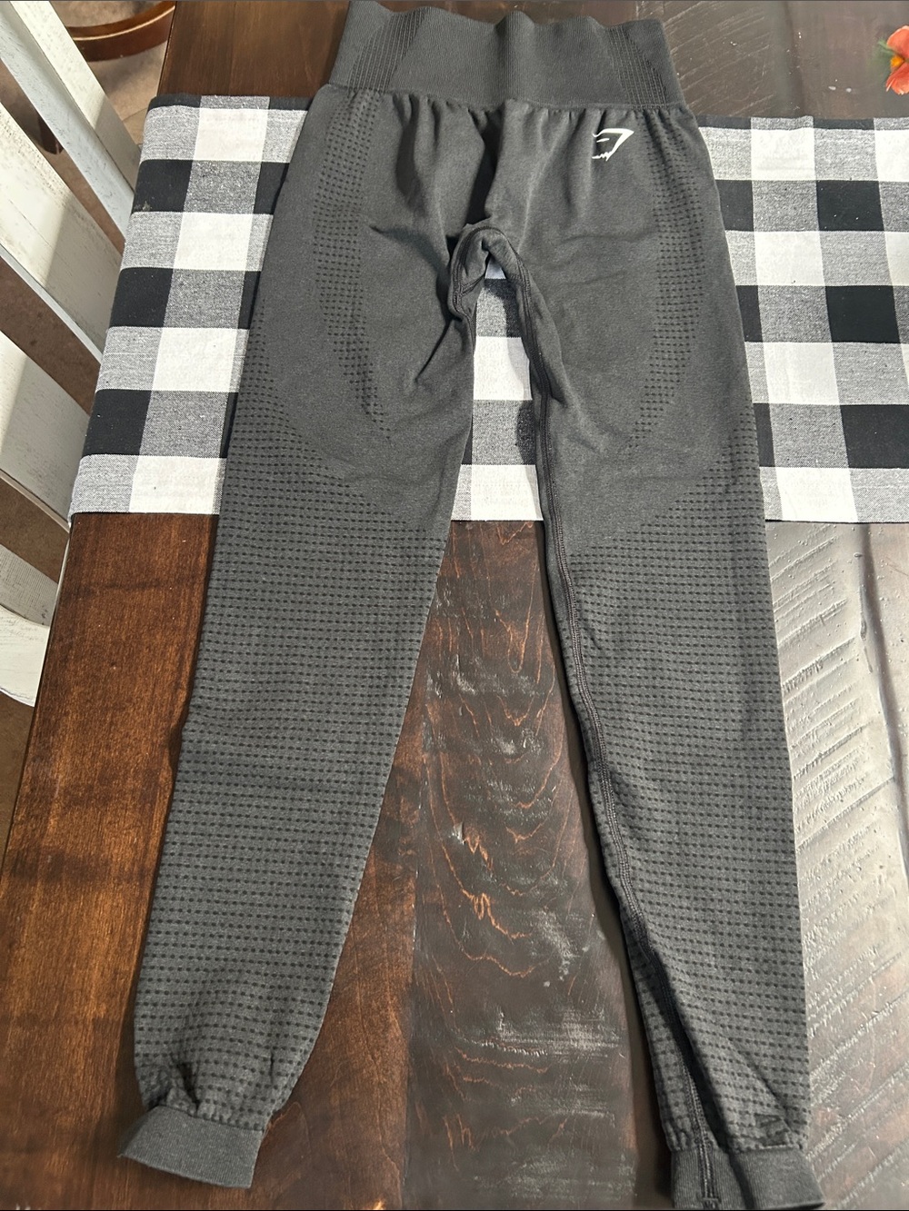 Gymshark Charcoal Gray Seamless Leggings Size S